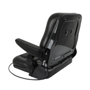 DURAFORCE Universal Folding Seat For Tractor And Forklift With Slide/ Armrest/ Seatbelt