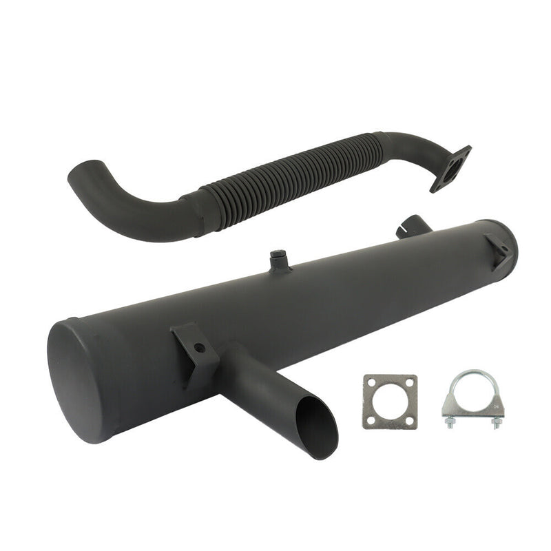 DURAFORCE Muffler Exhaust Pipe Kit Skid Steer Loader For Bobcat 643 645 6514737 6569624 US