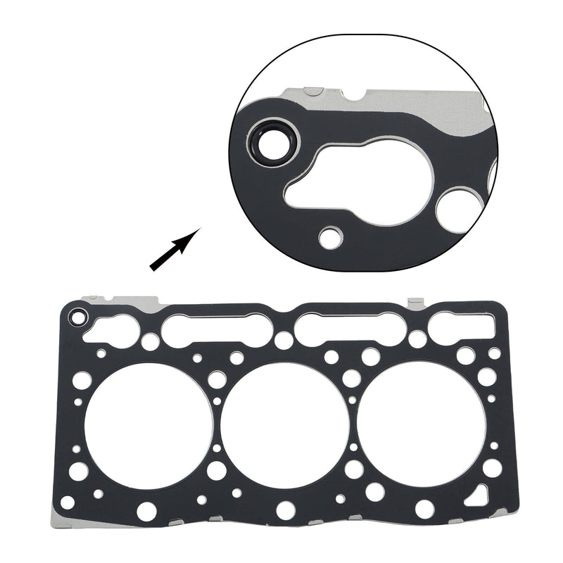 DURAFORCE D1305 Engine Overhaul Rebuild Kit With Valve for Kubota D1305 B2650 ZD331P