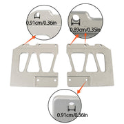 DURAFORCE 13-04286R 13-04286L Hinge Hood Upper Pivot Bracket For Peterbilt 357 377 378 379