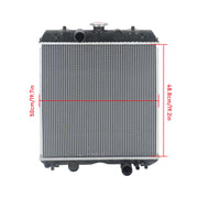 DURAFORCE 3A751-17100 Radiator For Kubota M8200 M9000 M9000HD M6800HDC M6800S Tractor