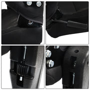 DURAFORCE Black Seat Assembly For New Holland Loader Backhoe 555 555A 555B 555C 555D 555E