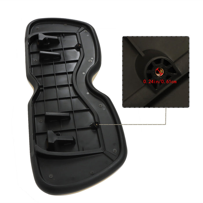 DURAFORCE 1025032-21 Beige Front Seat Back Cushion Set For Club Car Precedent 2004+