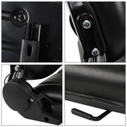 DURAFORCE Forklift Seat Fold Down Tractor Seat with Adjustable Angle Back Universal
