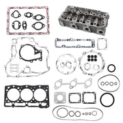 DURAFORCE Complete Cylinder Head w/ Valves Gasket Kit For Kubota D1305 B26 FZ2400 RTV1100