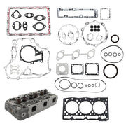 DURAFORCE Complete Cylinder Head w/ Valves Gasket Kit For Kubota D1305 B26 FZ2400 RTV1100