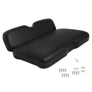 DURAFORCE Golf Carts Set For E-Z-GO RXV, Freedom RXV New Front Seat Cushion 2008-Up Black