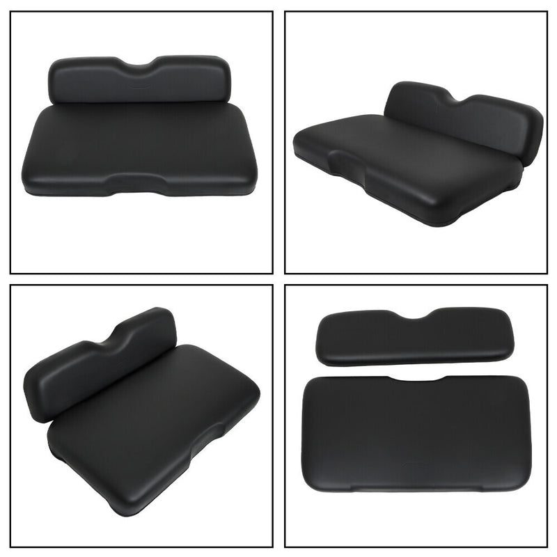 DURAFORCE Golf Carts Set For E-Z-GO RXV, Freedom RXV New Front Seat Cushion 2008-Up Black