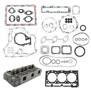 DURAFORCE Complete Cylinder Head w/ Valves Gasket Kit For Kubota D1305 B2620 RTV1100