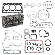 DURAFORCE Complete Cylinder Head w/ Valves Gasket Kit For Kubota D1305 B2620 RTV1100