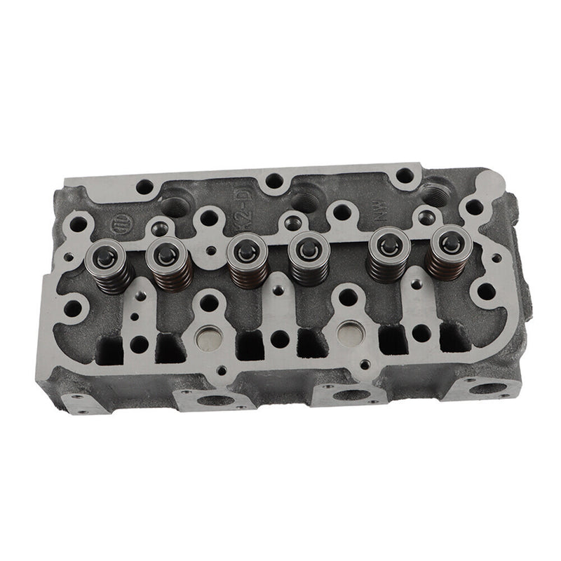 DURAFORCE Complete Cylinder Head w/ Valves Gasket Kit For Kubota D1305 B2620 RTV1100
