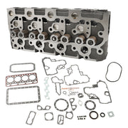 DURAFORCE For Kubota V1902 Bobcat Complete Cylinder Head W/ Valves and Full Gasket Set