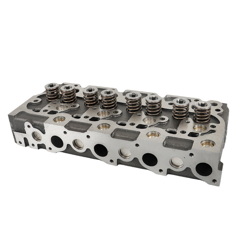 DURAFORCE For Kubota V1902 Bobcat Complete Cylinder Head W/ Valves and Full Gasket Set