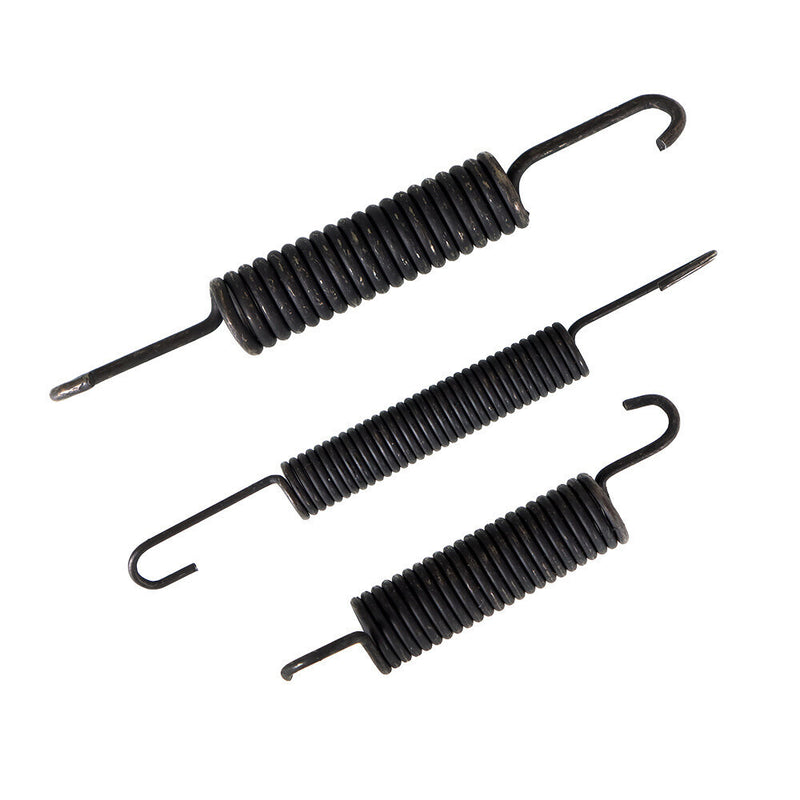 DURAFORCE New Rear Brake hub Drums Brake Shoe Spring Kit US For EZGO TXT Golf Carts 1996+