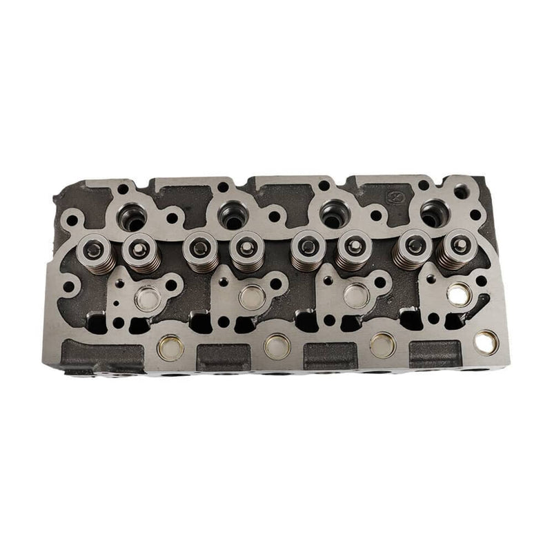 DURAFORCE Complete Cylinder Head & Gasket For Kubota V1902 Holland Skid Steer L555 L553