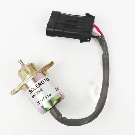 DURAFORCE New Shutoff Solenoid 6670602 Valve Fit For Bobcat 463-553-S70-S100 US