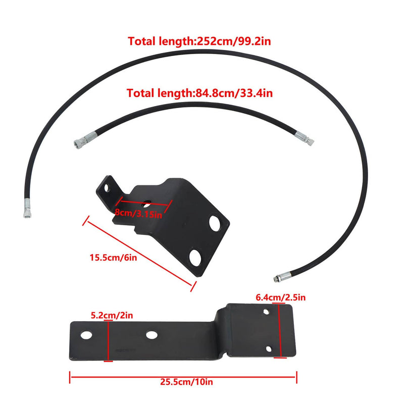 DURAFORCE Third Function Valve Kit For Kubota MX4700 MX4800 MX5000 MX5100 Series Tractors