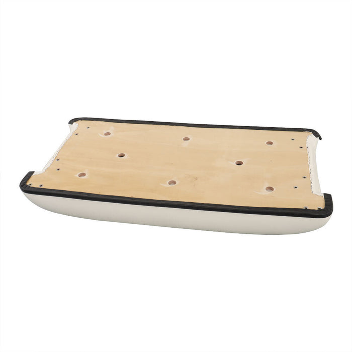 DURAFORCE 2 × White Seat Bottom Cushion Assembly For Club Car DS Golf Cart 1979-2000.5