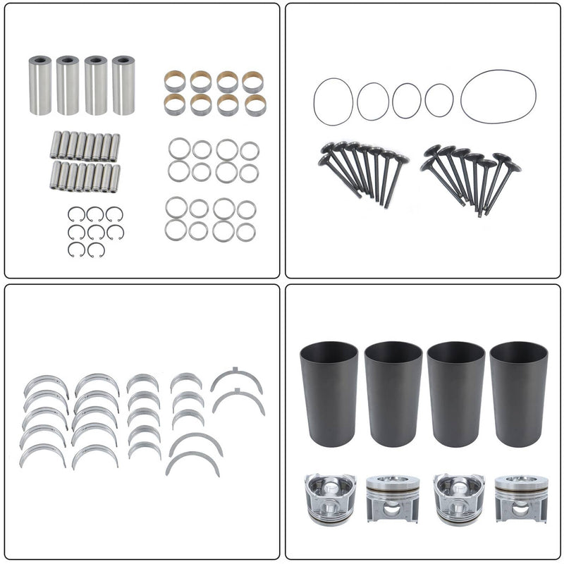 DURAFORCE Overhaul Rebuild Kit For Kubota V3800 V3800DI-T V3800T Engine M105S