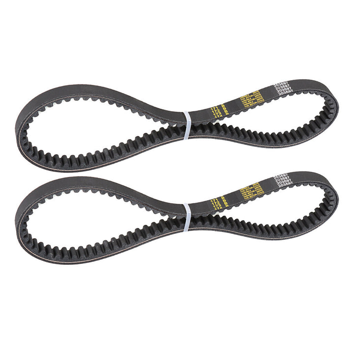DURAFORCE 2Pcs Go Kart Drive Belt 203597 For Murray 10042 Comet Torque Converter 37X98