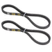DURAFORCE 2Pcs Go Kart Drive Belt 203597 For Murray 10042 Comet Torque Converter 37X98