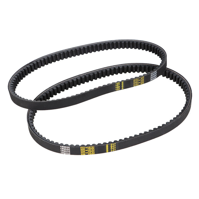 DURAFORCE 2Pcs Go Kart Drive Belt 203597 For Murray 10042 Comet Torque Converter 37X98