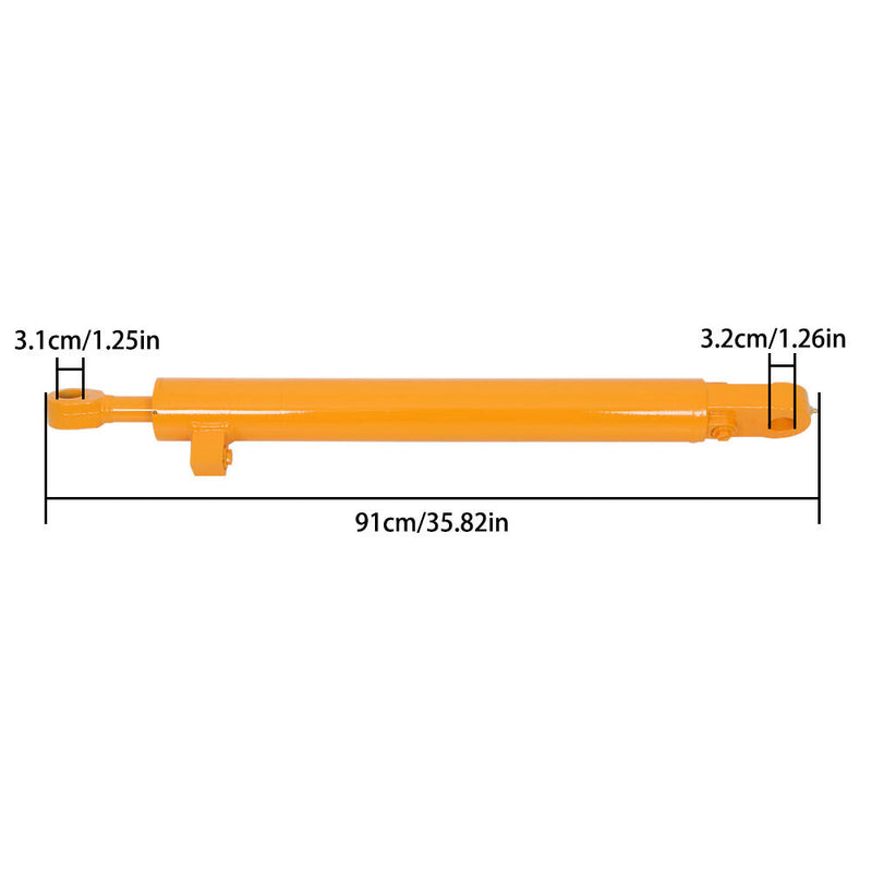 DURAFORCE 118156A1 For Case Models 1845B 1845 1845C 1845S Hydraulic Tilt Cylinder G34926