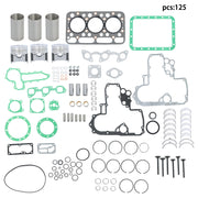DURAFORCE D1403 Engine Rebuild Kit For Kubota L2500 L2500DT L2500F L2600 L2600F Tractor