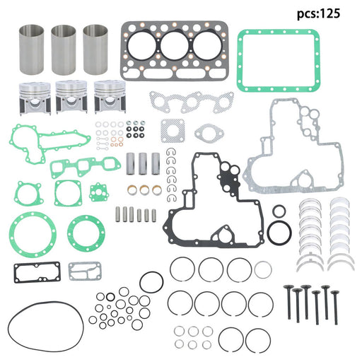 DURAFORCE D1403 Engine Rebuild Kit For Kubota L2500 L2500DT L2500F L2600 L2600F Tractor