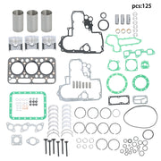 DURAFORCE D1403 Engine Rebuild Kit For Kubota L2500 L2500DT L2500F L2600 L2600F Tractor