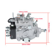 DURAFORCE 3044C Fuel Injection Pump 249-7346 196000-5020 For Caterpillar 236B 252B2 Loader
