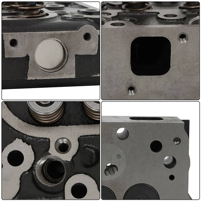 DURAFORCE Complete Cylinder Head & Full Gasket Kit For Kubota V1505 Tractor B3300S
