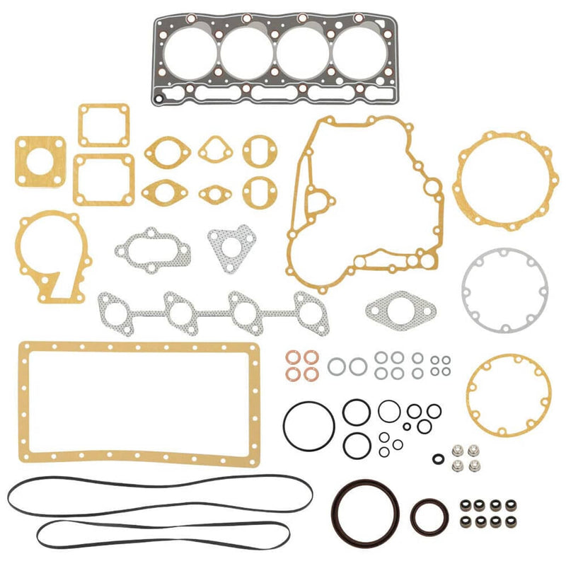 DURAFORCE Complete Cylinder Head & Full Gasket Kit For Kubota V1505 Tractor B3300S