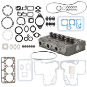 DURAFORCE For Kubota D950 D850 Engine Complete Cylinder Head w/ Valves + Full Gasket Kit