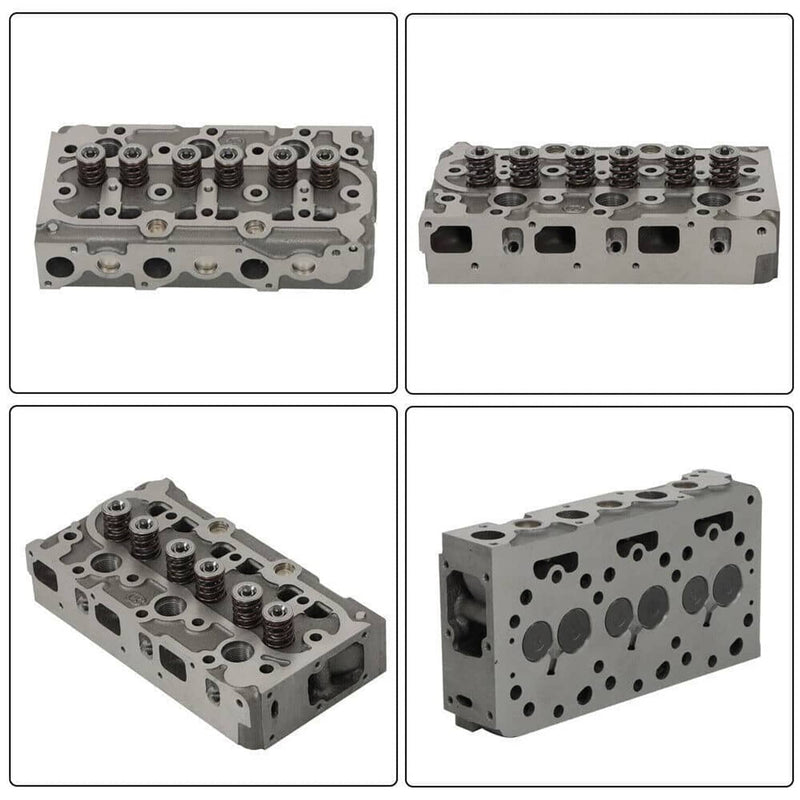 DURAFORCE For Kubota D950 D850 Engine Complete Cylinder Head w/ Valves + Full Gasket Kit