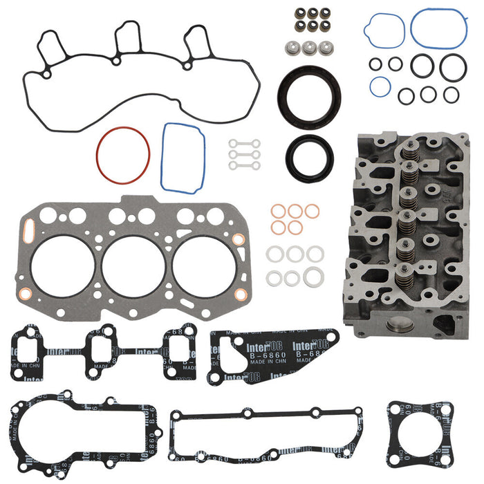 DURAFORCE 119717-11740 Cylinder Head Full Gasket Set For Yanmar 3TNV76 Komatsu PC22MR-3