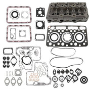DURAFORCE Fits For Kubota D750 Engine Complete Cylinder Head Assy & Full Gasket Kit