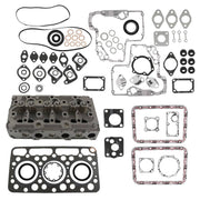 DURAFORCE Fits For Kubota D750 Engine Complete Cylinder Head Assy & Full Gasket Kit