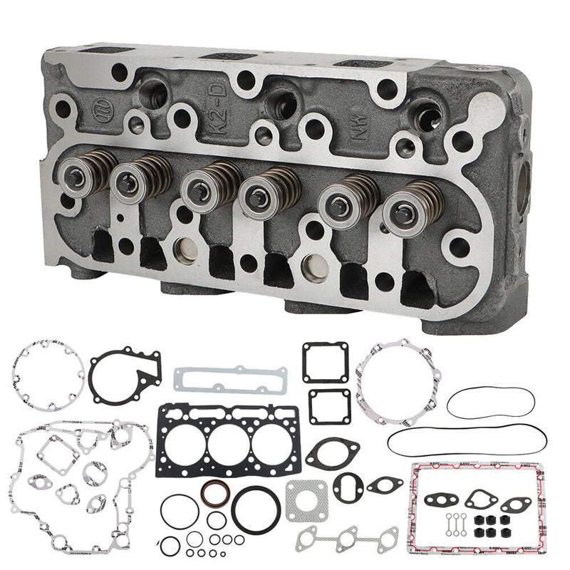 DURAFORCE 16027-0304 Complete Cylinder Head W/ Full Gasket Kit For Kubota D1105 RTV1100 US