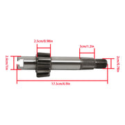 DURAFORCE For Ford Kubota Mitsubishi 38180-16120 67453-00111 Steering Sector Shaft