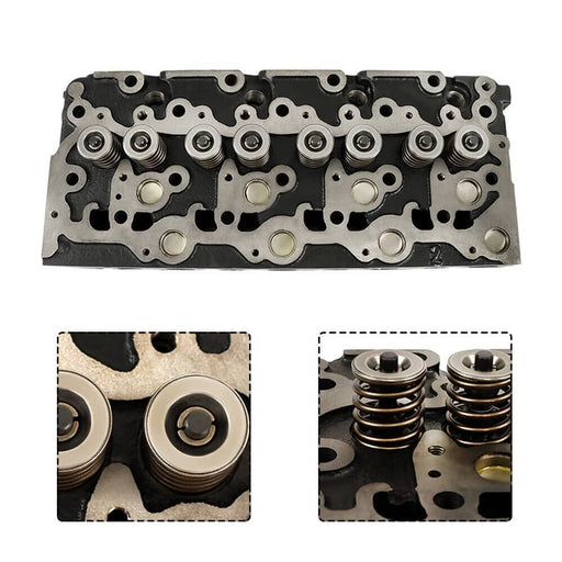 DURAFORCE New Complete Cylinder Head For Kubota V2403 Engine 1G855-03042 1G916-03040
