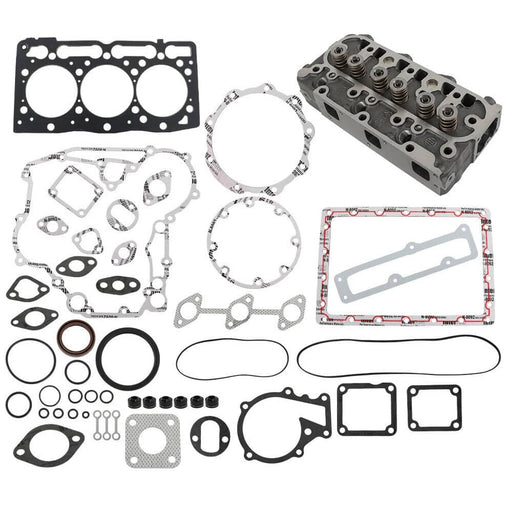 DURAFORCE RTV1100 RTV1100CW9 RTV1140CPX Complete Cylinder Head+Gasket D1105 For Kubota