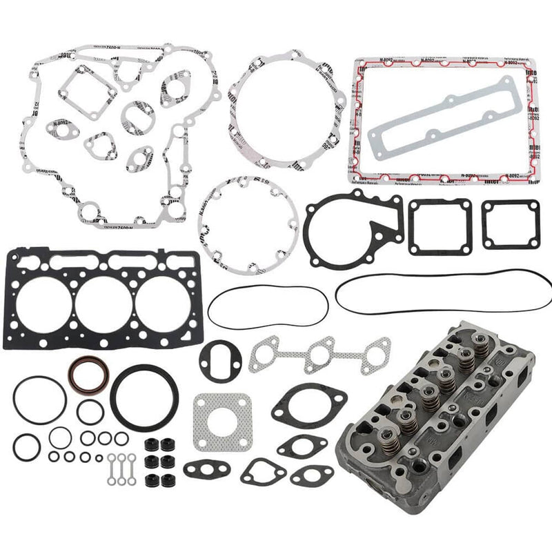 DURAFORCE RTV1100 RTV1100CW9 RTV1140CPX Complete Cylinder Head+Gasket D1105 For Kubota