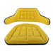 DURAFORCE For John Deere 310 310A 310B 401 Backhoe Loader Yellow Seat Cushion 2 Piece