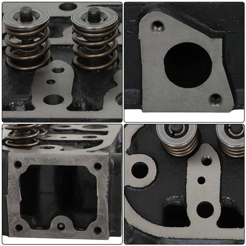 DURAFORCE New Complete Cylinder Head & Full Gasket Kit For Kubota V1505 Tractor B2910HSD