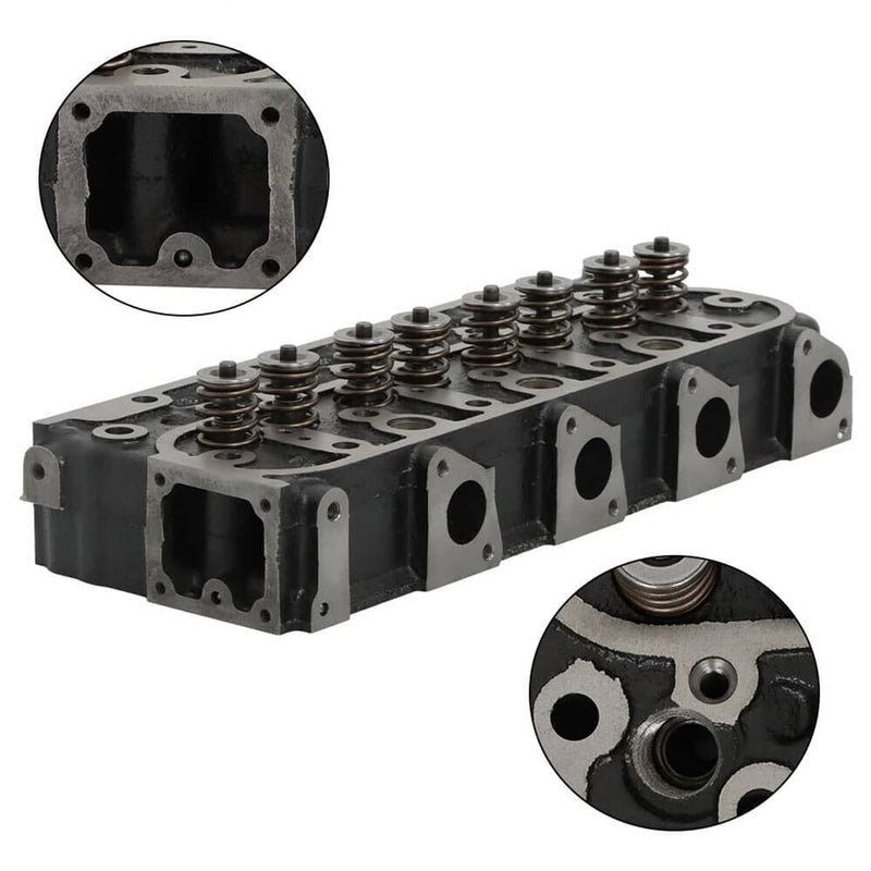 DURAFORCE New Complete Cylinder Head & Full Gasket Kit For Kubota V1505 Tractor B2910HSD