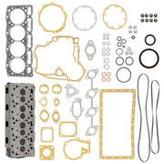DURAFORCE New Complete Cylinder Head & Full Gasket Kit For Kubota V1505 Tractor B2910HSD