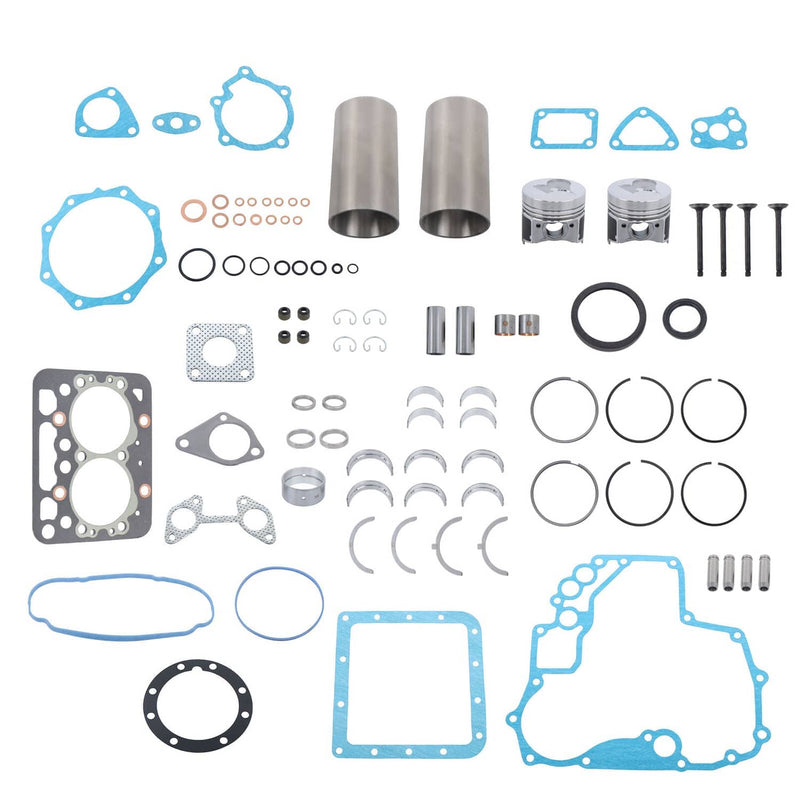 DURAFORCE Z482 Engine Overhaul Rebuild Kit STD With Liner For KUBOTA T1600H Tractor