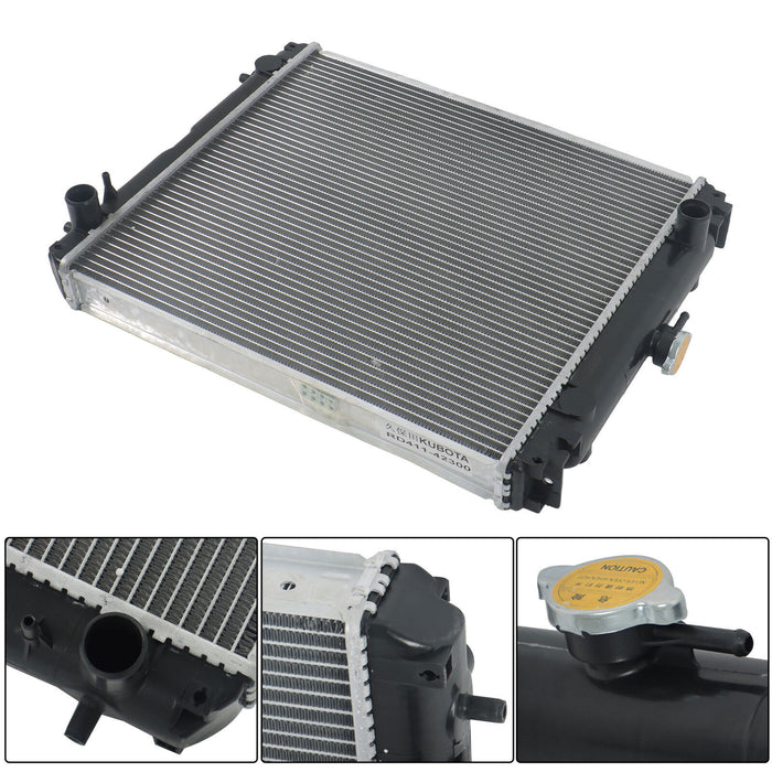 DURAFORCE RD411-42300 Radiator For Kubota KX121-3S KX161-3 U50-3 U45-3ST U45-3 Excavator