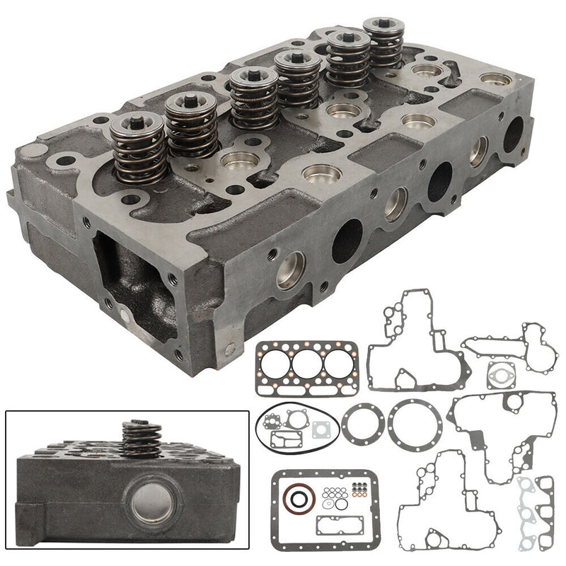 DURAFORCE Complete Cylinder Head & Full Gasket Kit For Kubota D1402 Engine
